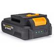 Pistol de impact cu acumulator, 20V, 2Ah, 350 Nm 1/2", Powermat