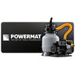 Pompa de filtrare pentru piscina, debit 7900 l/h, 250W, afisaj LCD, supapa cu 7 functii, Powermat