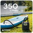 Compresor electric 12 V, pentru echipamente gonflabile, debit 350l / min, Powermate