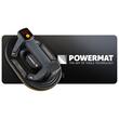 Ventuza cu acumulator si pompa de vid automata pentru sticla, faianta, gresie, diametru 200 mm, capacitate ridicare 260 kg, afișaj LCD, Powermat