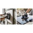 Ventuza cu acumulator si pompa de vid automata pentru sticla, faianta, gresie, diametru 200 mm, capacitate ridicare 260 kg, afișaj LCD, Powermat