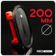 Ventuza cu acumulator si pompa de vid automata pentru sticla, faianta, gresie, diametru 200 mm, capacitate ridicare 260 kg, afișaj LCD, Red Technic