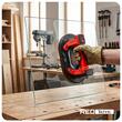 Ventuza cu acumulator si pompa de vid automata pentru sticla, faianta, gresie, diametru 200 mm, capacitate ridicare 260 kg, afișaj LCD, Red Technic