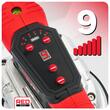 Ventuza vibranta pe acumulator 21V, 2 acumulatori 2Ah, capacitate 100 kg, diametru 150 mm, 9 trepte de viteza, Red Technic