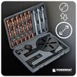 Trusa extractor pentru rulmenti cu bile, interval de lucru 45-105 mm, 32 piese, Powermat