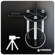 Trusa extractor pentru rulmenti cu bile, interval de lucru 45-105 mm, 32 piese, Powermat