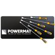 Set 6 extractoare pentru tapiterie auto, otel crom vanadium, 6 piese, Powermat