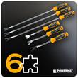 Set 6 extractoare pentru tapiterie auto, otel crom vanadium, 6 piese, Powermat