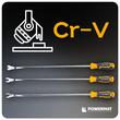 Set 6 extractoare pentru tapiterie auto, otel crom vanadium, 6 piese, Powermat