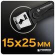 Cleste manual  pentru coliere auto tip Clic, Clic-R cu arc de expansiune, maner ergonomic, antiderapant, lungime 170 mm, Powermat