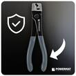 Cleste manual  pentru coliere auto tip Clic, Clic-R cu arc de expansiune, maner ergonomic, antiderapant, lungime 170 mm, Powermat