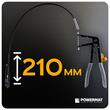 Cleste cu cablu flexibil pentru coliere auto, otel crom vanadium, lungime 210 mm, interval de lucru 42 mm, Powermat