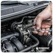 Cleste manual  pentru coliere auto tip Clic, Clic-R cu arc de expansiune, maner ergonomic, antiderapant, lungime 170 mm, Powermat
