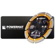 Disc diamantat segmentat pentru taiat in beton, caramida, gresie, 125 x 22.23 x 2x4 mm, Powermate