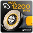 Disc diamantat segmentat pentru taiat in beton, caramida, gresie, 125 x 22.23 x 1.6 mm, Powermate
