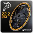 Disc diamantat segmentat pentru taiat in beton, caramida, gresie, 230x 22.2 x 2.8 mm, Powermat