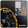 Disc diamantat segmentat pentru taiat in beton, caramida, gresie, 230x 22.2 x 2.8 mm, Powermat