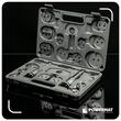 Trusa etriere pentru pistoanele de frana, cu suport magnetic, 22 piese, Powermat