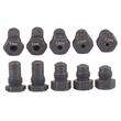 Set adaptor bormasina pentru nituit, pop-nit, piulite nituibile, 6 elemente, Powermat 