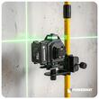Suport telescopic pentru montare, fixare nivela laser, interval reglare 112 - 300 cm, filet 5/8", Powermat