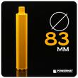 Carota diamantata pentru beton, diametru 83, lungime 45 cm, filet 1”-1/4”, Powermat