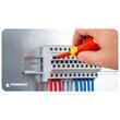 Set surubelnite izolate cu tester de tensiune pentru electricieni, tensiune de functionare 1000 V, 7 piese, Powermat