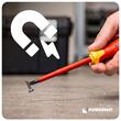 Set scule izolate cu tester de tensiune pentru electricieni, tensiune de functionare 1000 V, 8 piese, Powermat
