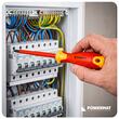 Set surubelnite izolate cu tester de tensiune pentru electricieni, tensiune de functionare 1000 V, 7 piese, Powermat
