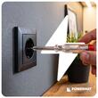Set scule izolate cu tester de tensiune pentru electricieni, tensiune de functionare 1000 V, 8 piese, Powermat