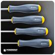 Set surubelnite lungi, varfuri magnetice calite, otel crom vanadiu, lungime 450 mm, 4 piese, Powermat