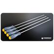 Set surubelnite lungi, varfuri magnetice calite, otel crom vanadiu, lungime 450 mm, 4 piese, Powermat