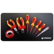 Set scule izolate cu tester de tensiune pentru electricieni, tensiune de functionare 1000 V, 8 piese, Powermat