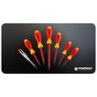 Set surubelnite izolate cu tester de tensiune pentru electricieni, tensiune de functionare 1000 V, 7 piese, Powermat