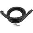Furtun pentru aspirator universal, lungime 220 cm, negru, Powermat