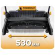 Masina manuala pentru colectare frunze, iarba, capacitate cos 100 l, Powermat
