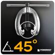 Trusa pentru bercluit si taiat conducte de frana, matrite 3/16" - 5/8", 45°, 11 piese, Powermat