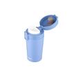 Cana termica, termos din inox, albastru, capacitate 280 ml, Florina