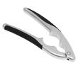 Spargator pentru nuci si alune, din inox, manere antiderapante, 17 cm, argintiu - negru, Kinghoff