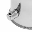 Oala din inox cu capac pentru fiert lapte, budinca sau creme cu fluier si perete dublu, capacitate 1 litru, diametru 13 cm, Kinghoff