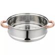 Set de 3 piese, oala pentru fiert cu abur, inox, diametru 24 cm, capacitate 5 litri, Klausberg