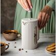 Infuzor din sticla, aparat pentru cafea, ceai  sau ierburi, capacitate 350 ml, gri, Klausberg