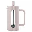 Infuzor din sticla, aparat pentru cafea, ceai  sau ierburi, capacitate 350 ml, bej, Klausberg