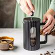 Infuzor pentru cafea si ceai, cu piston, 0,60 l, negru, Klausberg