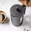 Infuzor pentru cafea si ceai, cu piston, 0,60 l, negru, Klausberg