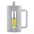 Infuzor din sticla, aparat pentru cafea, ceai  sau ierburi, capacitate 600 ml, gri, Klausberg
