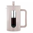 Infuzor din sticla, aparat pentru cafea, ceai  sau ierburi, capacitate 600 ml, bej, Klausberg