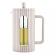 Infuzor cafea si ceai, presa, cu capac ,1l bej, Klausberg