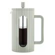 Infuzor din sticla, aparat pentru cafea, ceai  sau ierburi, capacitate 1000 ml, verde, Klausberg