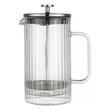 Infuzor cafea, ceai cu piston argintiu, sticla, 0.60 L, Klausberg