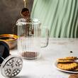 Infuzor din sticla, aparat cu piston pentru cafea, ceai  sau ierburi, capacitate 1000 ml, Klausberg